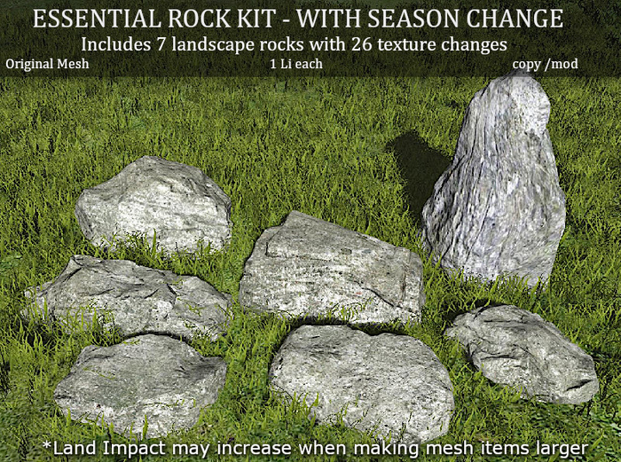 LOVE - ESSENTIAL ROCK KIT - SEASON CHANGE 