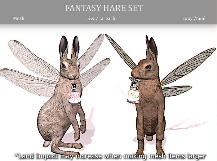 LOVE - FANTASY HARE SET