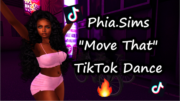 Phia.Sims Move That TikTok Dance Animation