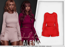 Look At Me. Alena : Outfit - crimson