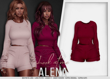 Look At Me. Alena : Outfit - burgundy