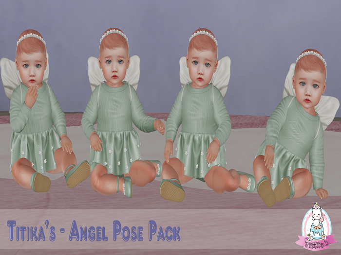 Titika's - Angel Pose Pack (LullaBeebs)