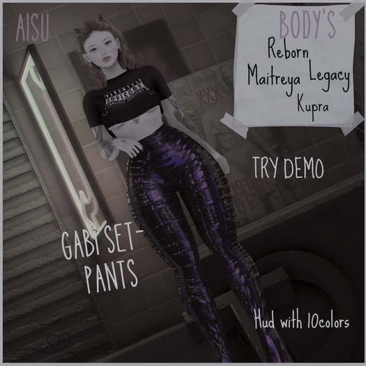 DEMO aisu. gabi set
