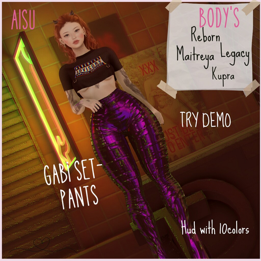 Aisu. set Gabi- pants 