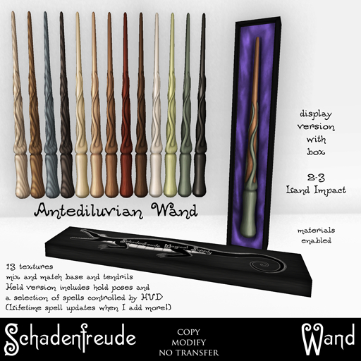 Schadenfreude Antediluvian Wand