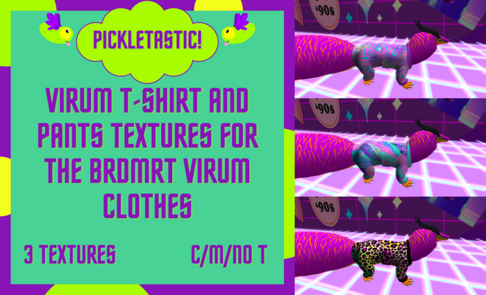 Pickletastic Virum clothes Textures 3