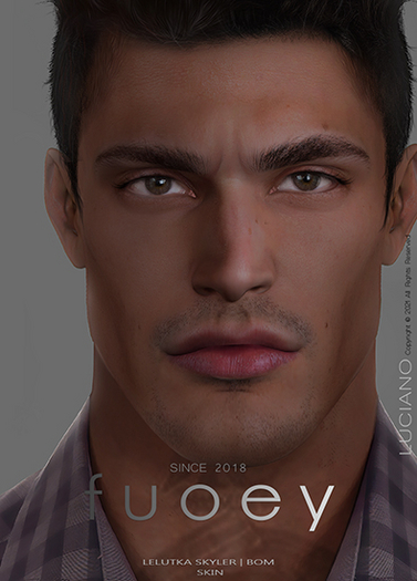 f u o e y .     Luciano Skin Ruddy
