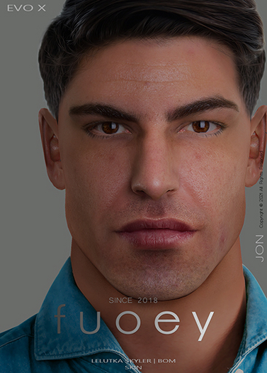 f u o e y . Jon Skin Pale