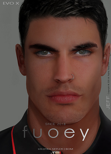 f u o e y . Jeff Skin Medium