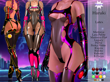 AURORA Haruki Latex Outfit