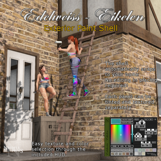 Edelweiss - Eikelen Exterior Paint Shell (BOXED)
