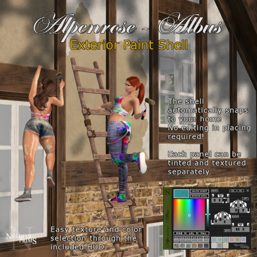 Alpenrose - Albus Exterior Paint Shell (BOXED)