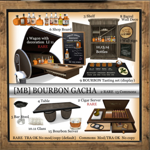 10 [MB] BOURBON -Glass (Pile)- BOX