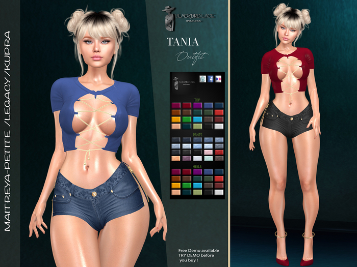 Tania Outfit By Blackbird Lace >>Promo