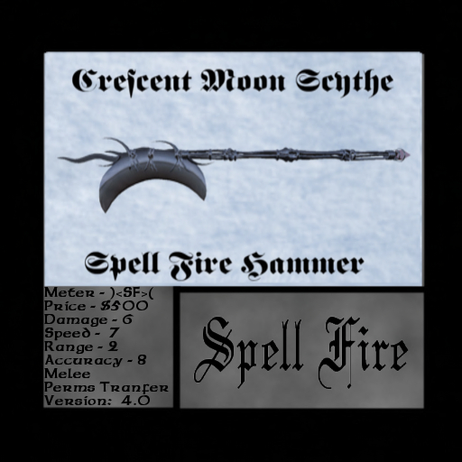 Crescent Moon Scythe