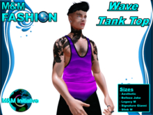 M&M Fashion - Wave Tank Top - 3