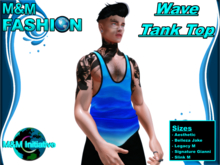 M&M Fashion - Wave Tank Top - 1