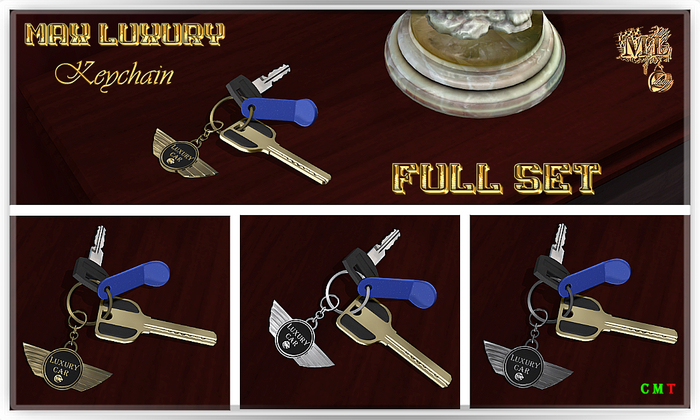 Max Luxury - Keychain FULL SET 50% OFF