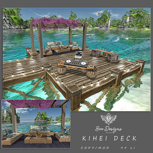 Bee designs Kihei deck Pg