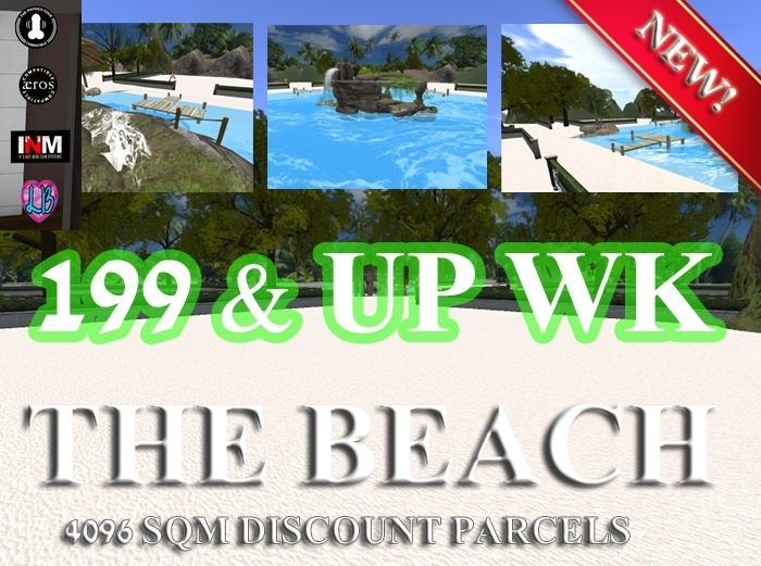 199 L$ WK & UP - BEACH THEME 4096 SQM