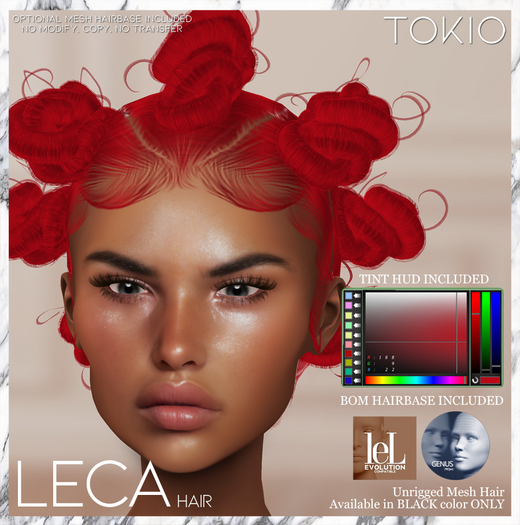 TOKIO Hair - Leca Alpha Hair - Tintable Version