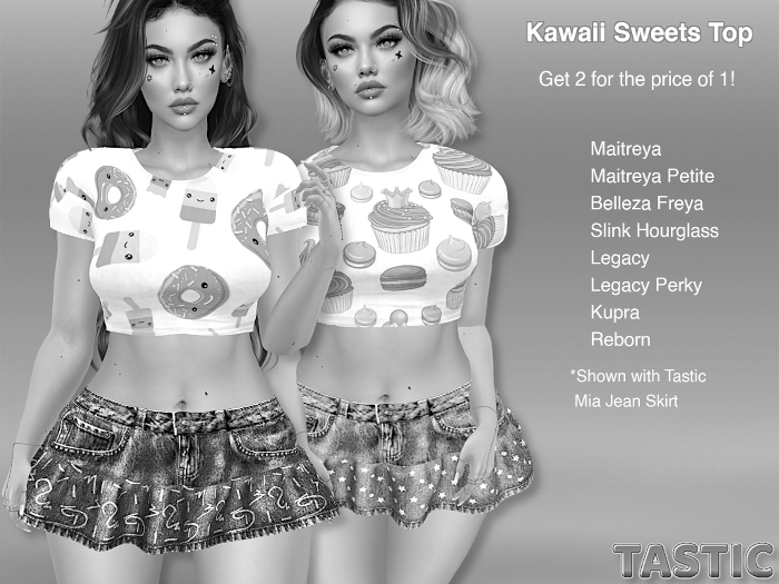 Tastic-Kawaii Sweets Top Demo