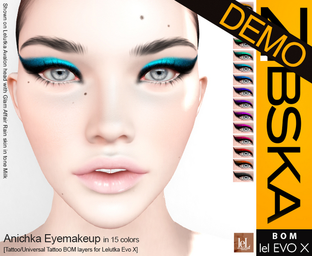 Zibska Evo X ~ Anichka Eyemakeup Demos
