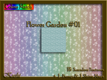 Flower Garden #01 Seamless Texture Set