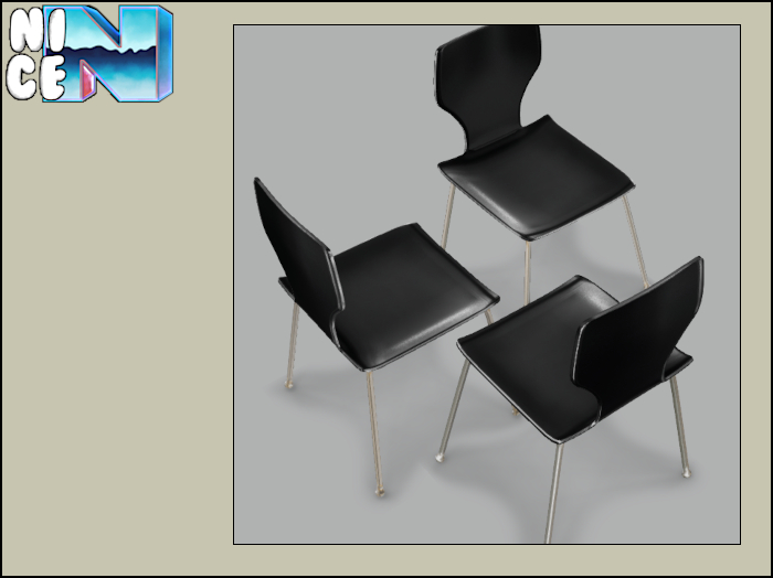 /\/. Sini Dining Chair - Black *rez me*