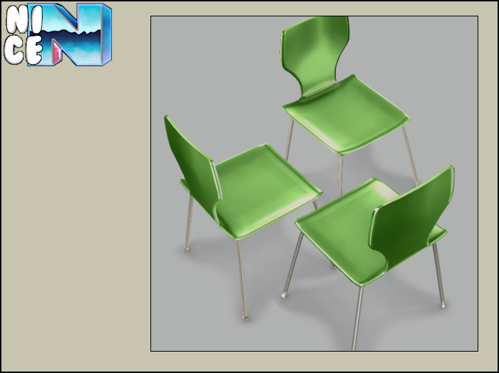 /\/. Sini Dining Chair - Green *rez me*
