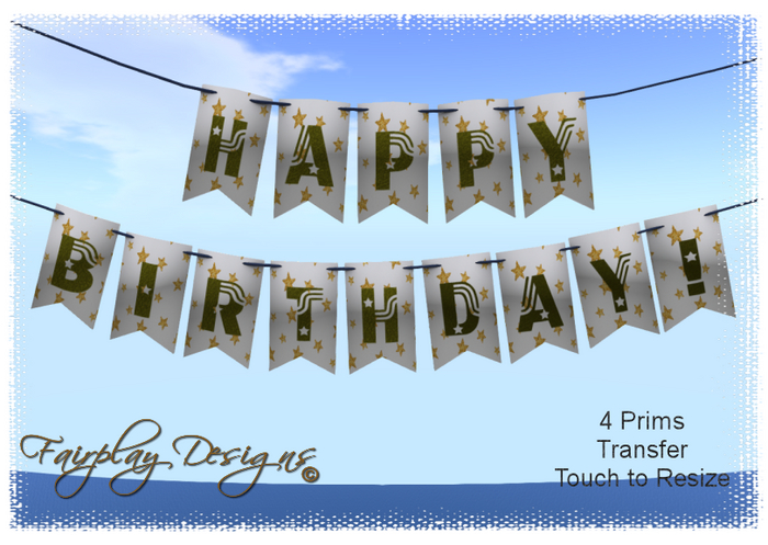 ~R~Twilight Happy Birthday Penants