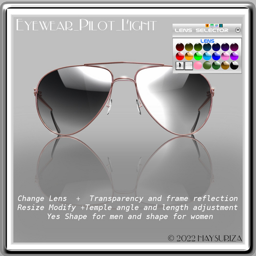 HAYSURIZA_Eyewear_Pilot_Light DEMO