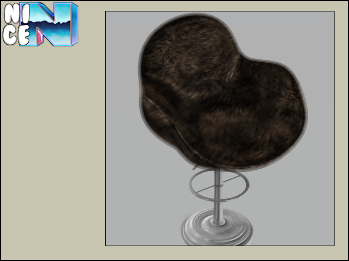 /\/. Mod Vanity Chair - Brown *rez me*