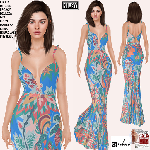  LONG SUMMER DRESS,MESH BODY
