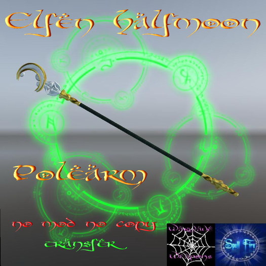 Polearm "Elfen Halfmoon"