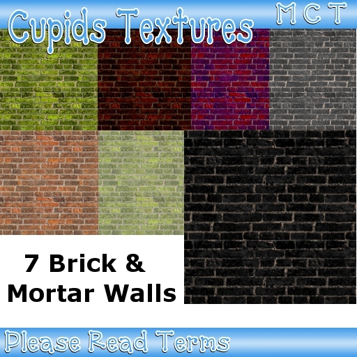 7 Brick & Mortar wall