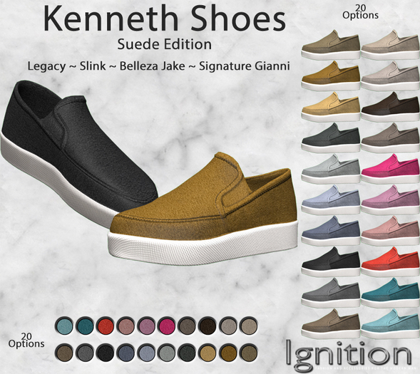 Ignition Kenneth Shoes Suede