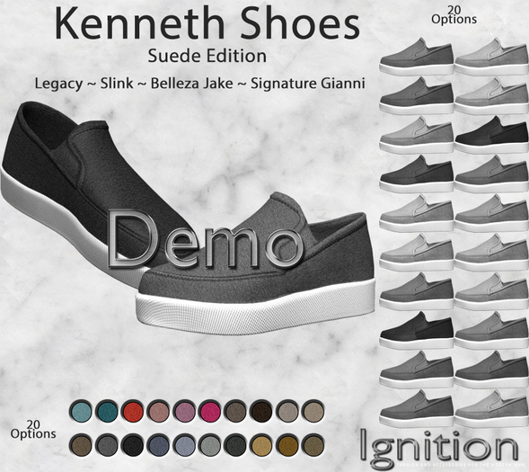 Ignition Kenneth Shoes Suede Demo