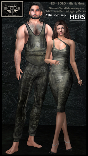 =ED= SOLO DRESS - [Hers] - [M,MP,L,LP]