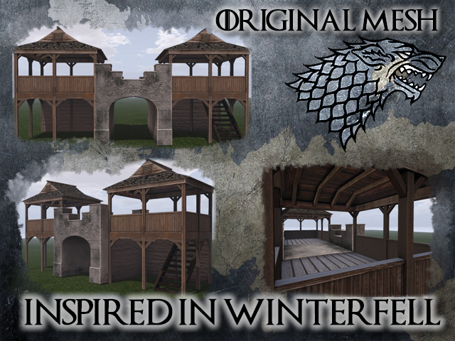 winterfell courtyard Building