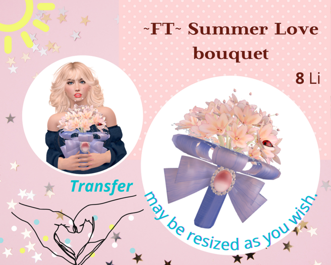 ~FT~ summer Love  bouquet
