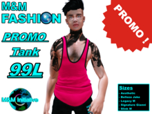 M&M Fashion - Promo Tank - Pink