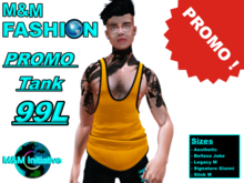 M&M Fashion - Promo Tank - Orange