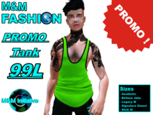 M&M Fashion - Promo Tank - Green