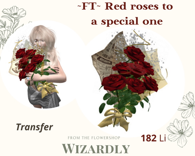~FT~ Red roses to special one