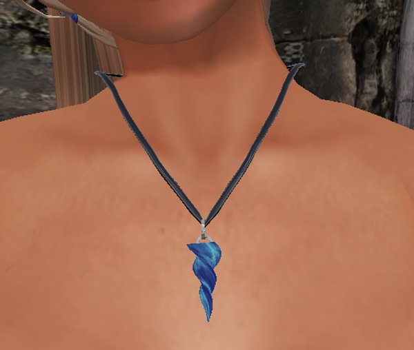 LunaC Blue Wave Necklace