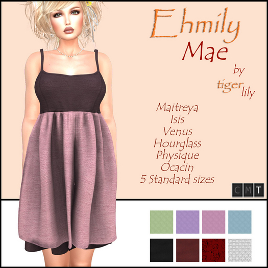 Tigerlily Designs Ehmily Mae Dress FATPACK