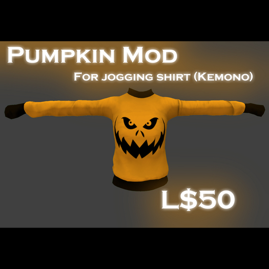 Pumpkin Jogging Shirt Mod