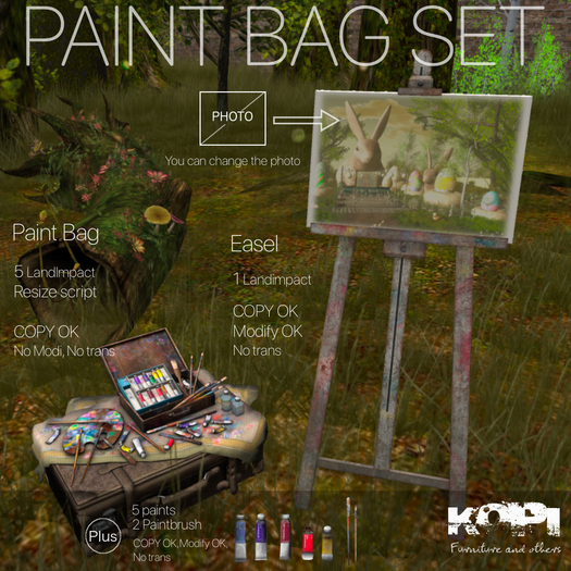 *KOPI* Paint Bag Set
