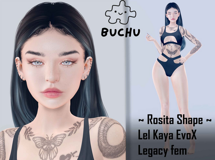 Rosita Shape // Lelutka Evo X Kaya